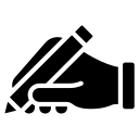 Icon Text to handwriting