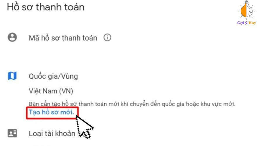 chuyển vùng google play PC